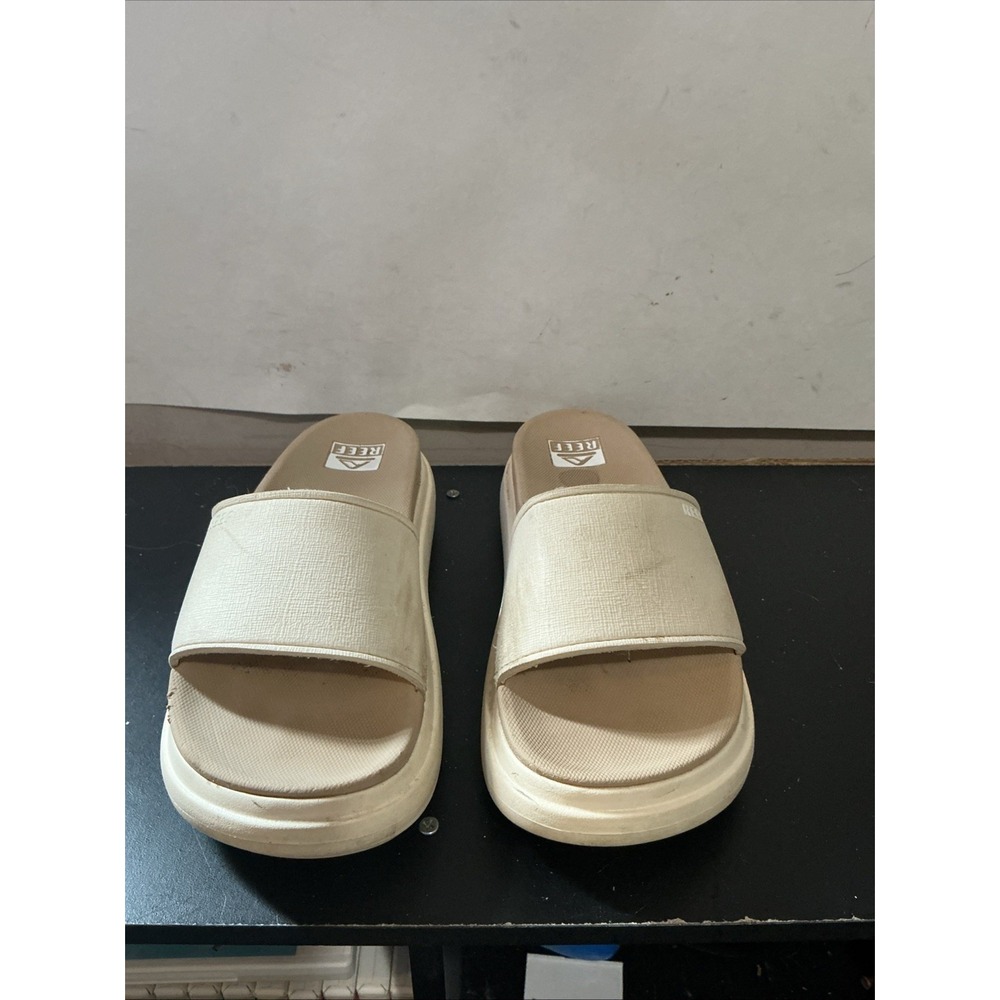 REEF Cushion Bondi Bay Women's Slide Sandals Vintage/Oasis Size US 7 / EUR 37.5